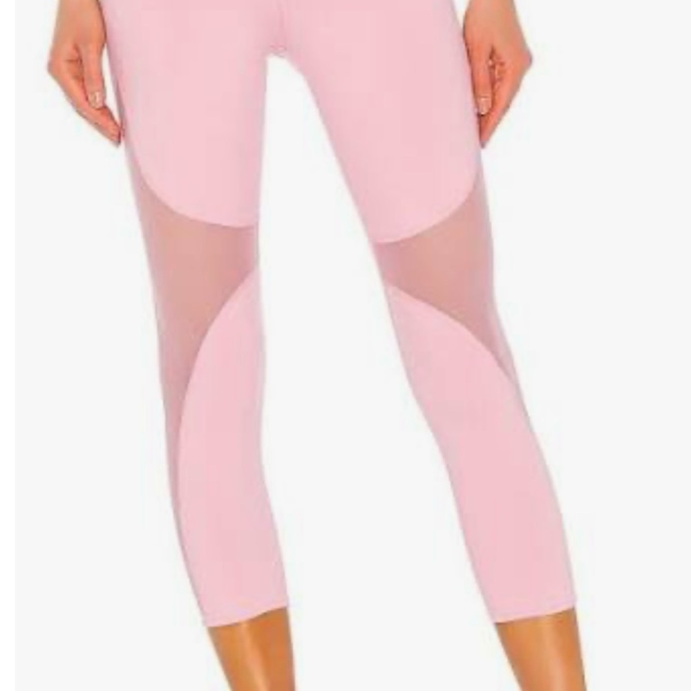 ALO Yoga high waist coast capri leggings in flamingo